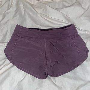 Lululemon speed up shirts 2.5”